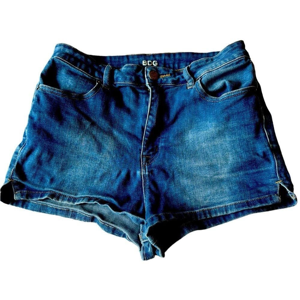 Urban Outfitters BDG Super High Rise Spade Pin Up Jean shorts. Excellent cndtn.
